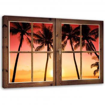Sunset View Canvas Print 60x40