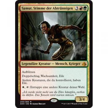 Amonkhet: Planeswalker Samut – „Stimme der Abtrünnigen“ (Mythic Rare Karte)