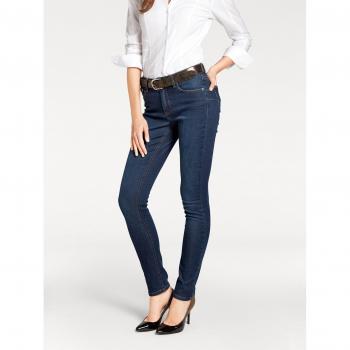 Pantalon Skinny Ventre Plat Bleu Denim 18 – Linea Tesini