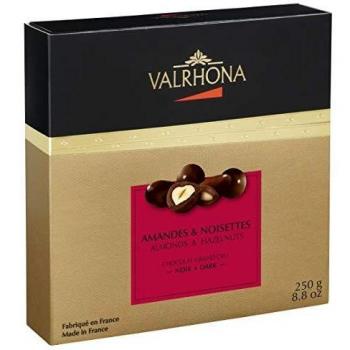 Valrhona – Grand Cru Noisettes & Amandes – Zartbitterschokolade 250 g