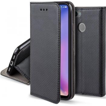 Cover Flip Nera per Xiaomi Mi 8 Lite con Supporto e Funzione Magnetica