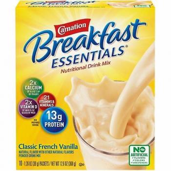 Nestlé Healthcare Nutrition Supplément oral goût Vanille française 36 g, boîte de 10