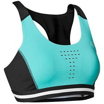 Fox Racing TEcBASE Damen-Bra Blaugrün, Large