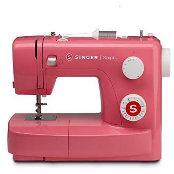 Singer Simple 3223 Pink 70W Semi-Auto Sewing Machine