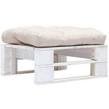 Coussin de palette sable 58x58x10 cm en polyester