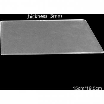 Placa para Máquina Troquelar Álbum de Recortes 3mm