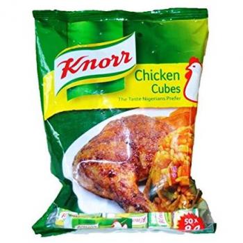 Knorr Nigerian Chicken Bouillon Cubes (50 Cubes) 400g