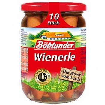 Böklunder Classic Wiener, 10 Stück im Saitling, Gewicht 250 g
