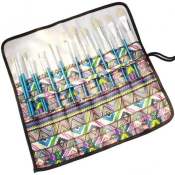 Artist's Paint Brush Organizer Bag