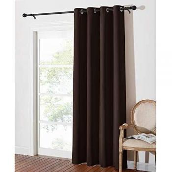 PONY DANCE Energy Saving Window Drapes for Kitchen