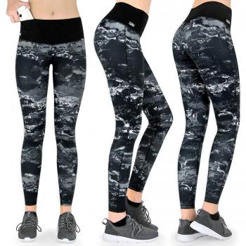 Formbelt Damen Hochbund Leggins mit Taschen