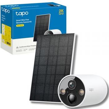 Caméra de Sécurité IP Tapo C425 avec Panneau Solaire