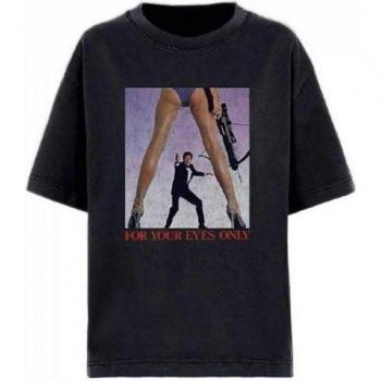 Camiseta Manga Larga James Bond Para Mujer For Your Eyes Only
