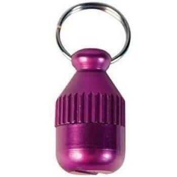 Trixie Cylinder Metal ID Tag, Assorted Colors