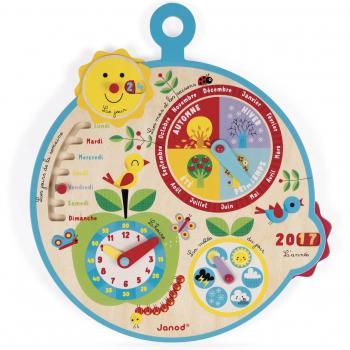 Calendrier Educatif au Fil du Temps par Janod