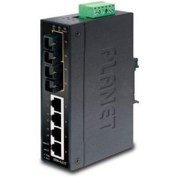 Planet ISW-621T Switch di Rete No gestito L2 Fast Ethernet (10/100) Nero