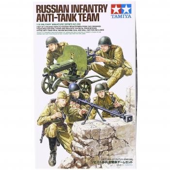 Tamiya 1:35 Russian AT Crew Set – 5 Model Figures