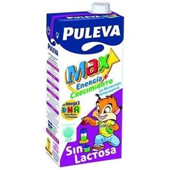 Puleva MAX Leche de Crecimiento 6 x 1L sin Lactosa