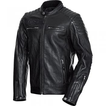 Blouson moto John Doe Storm cuir noir taille L