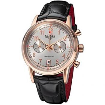 Elysee Quarzuhr – THE SIGNATURE Herren 42 mm, Unisize