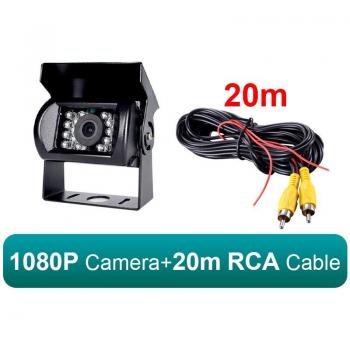 Cámara de aparcamiento impermeable con visión nocturna y cable de 10M/15M/20M