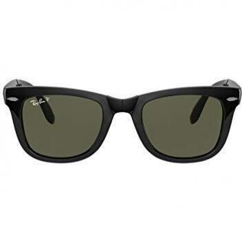 Gafas de sol Ray-Ban RB4105 WAYFARER FOLDING 601S MATTE BLACK/G-15 GREEN