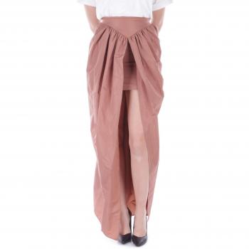 Gonna Taffeta PINKO Donna Marrone Botticino