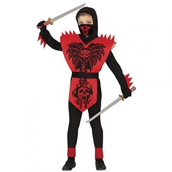 Disfraz de Ninja Cobra para niño en rojo y negro
