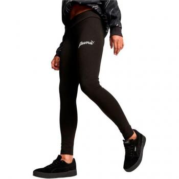 Puma Ess+ Women's Leggings Black/Gold Foil XS