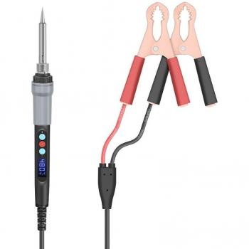 72W Electric Soldering Tool with Digital Display