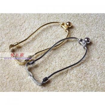 Lampe Metale Harpe en Or/Chrome – Pack de Supports