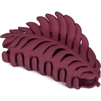Barrette Femme Élégante Grand Feuille