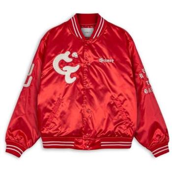 Satina Rosso Panico Giacca Grimey L