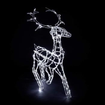 Mains Operated 300-Light Reindeer Figure for Festive Decor