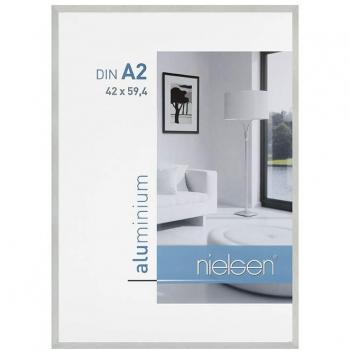 Cadre Nielsen C2 Argent Brossé 42x59,4 cm