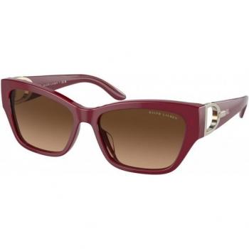 Ralph Lauren RL8206U 591274 Women's Butterfly Sunglasses Bordeaux