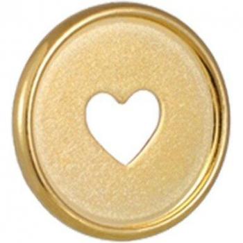 50PCS 35mm Heart-Shaped Plastic Binding Discs