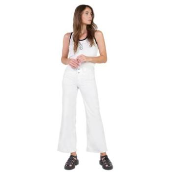 High-Waisted Women’s Cherry Time Wide Leg Jeans