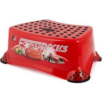 Sgabello Plastica Rosso Cars