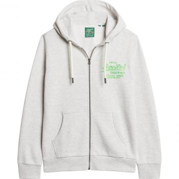 Herren Kapuzensweatshirt Superdry Vintage Logo Grau 3XL