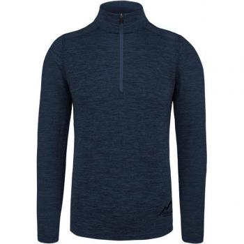 Merino Langarmpullover für Herren mit 1/4 Zipper