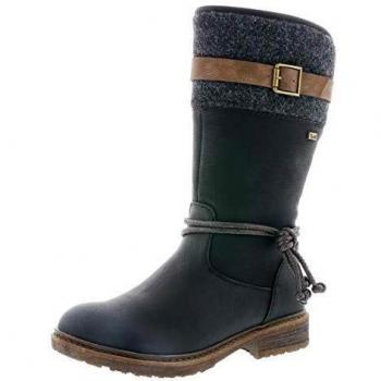 Freizeit‑Stiefel für Damen – Rieker 94778 schwarz, EU 39, UK 6