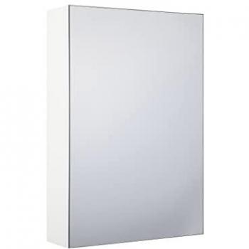 Primavera White Wall Mirror Cabinet