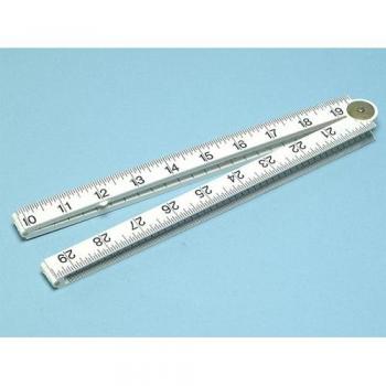 Fisco XFB1ME White Nylon Rule 1m / 39in