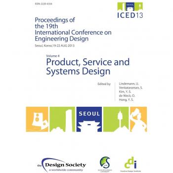Proceedings of Iced13 Volume 4: Product, Service and Systems Design