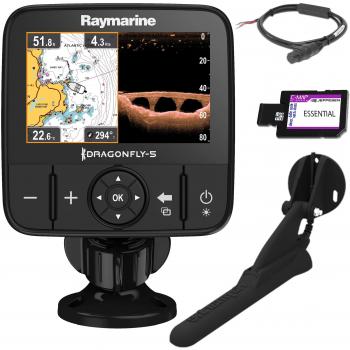 Sonar/GPS Raymarine E70293-CEUR Dragonfly-5Pro avec cartographie EU-CMAP Essentials