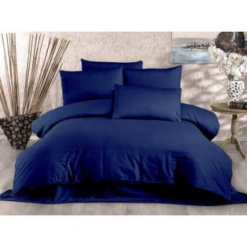Sérénité bleue – Ensemble housse & taies 70% poly/30% coton