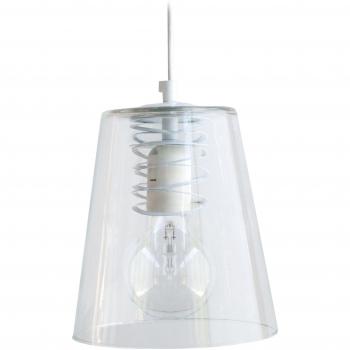 Suspension Tosel Design Verre 18 cm