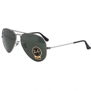 Ray-Ban Men's Aviator Sunglasses, Gray