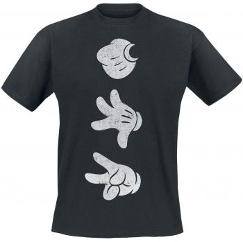 Mickey & Minnie Shirt XXL Negro – Camiseta Hombre Disney